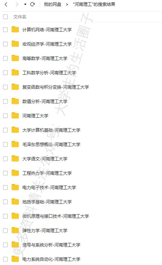 河南理工大学期末考试多科目历年试卷真题免费领取,河南理工同学的专属福利来了! 第6张