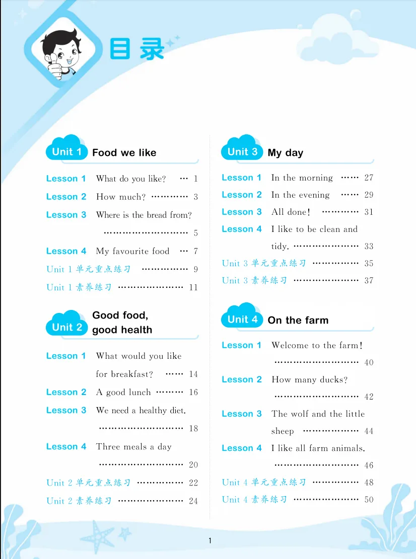 三年级下册英语全单元试卷+专项练习+知识清单-冀教版有答案解析 第1张