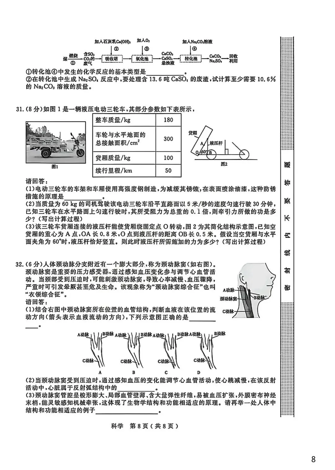 【中考一模·全科】2026.04浙江·杭州市余杭、临平区中考一模试卷(语科数英社·听力) 第21张