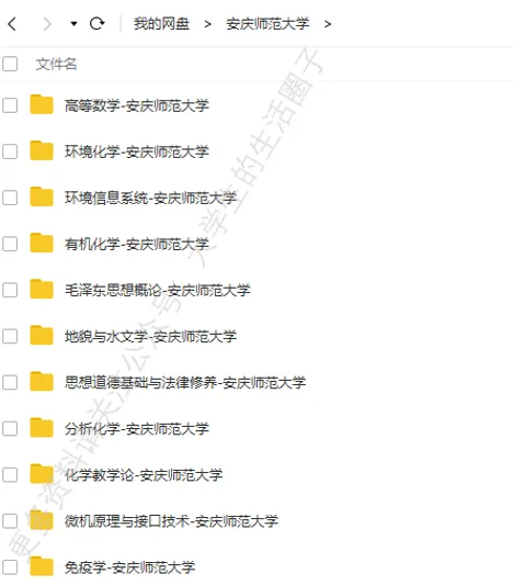 安庆师范大学期末考试多科目历年试卷真题免费领取,安庆师大同学的专属福利来了! 第6张