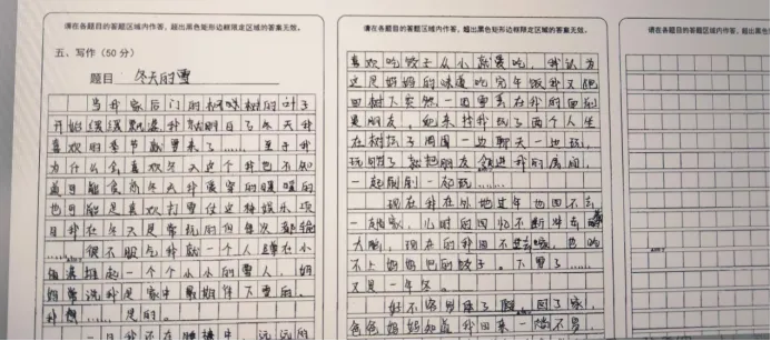 广丰区2026年九年级语文一模试卷质量分析 第20张