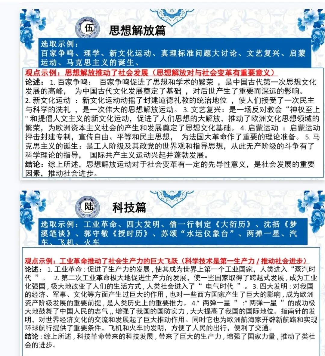 中考小论文‖2025-2026中考历史观点论述题专题汇总课件 第3张