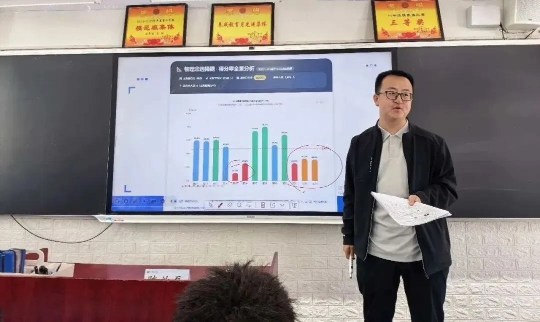 靖边县2026年初中学业水平考试第一次模拟测试质量分析研讨会圆满召开——陈效磊工作坊主持人主讲物理分会场,精准赋能中考复习 第9张