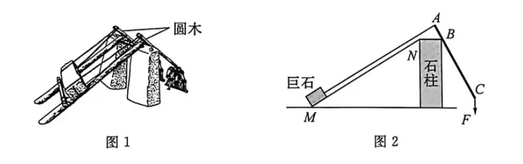 中考科学(浙江)二轮复习冲刺练(1)——杠杆题冲刺 第6张
