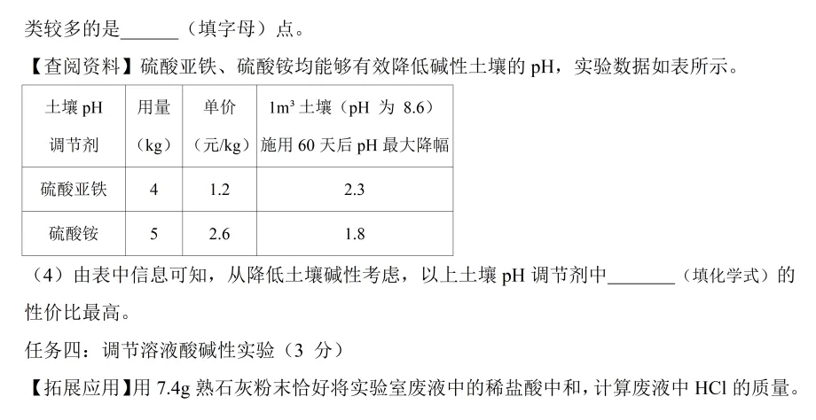 真题再现17 || 洛阳市2025年一模化学试卷 第17张
