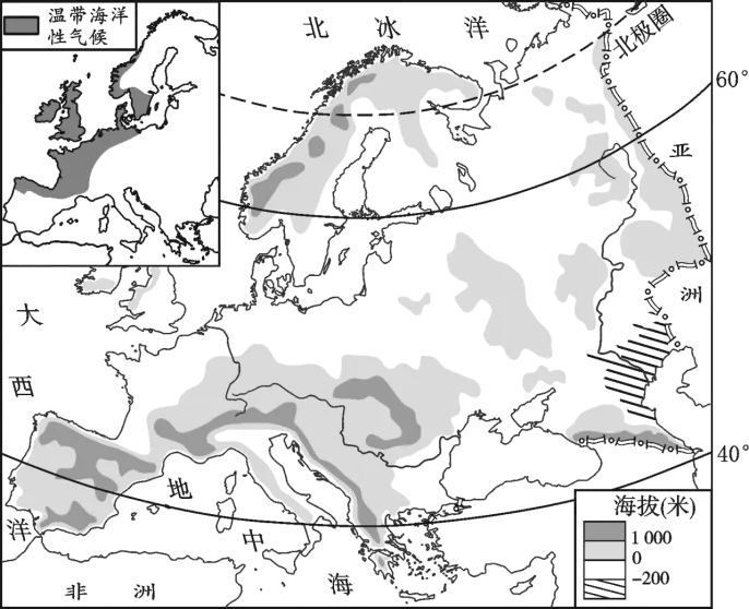 【鸣识优学家】中考地理·真题分类卷·认识大洲·亚洲·欧洲·非洲(九) 第7张