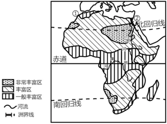 【鸣识优学家】中考地理·真题分类卷·认识大洲·亚洲·欧洲·非洲(九) 第14张