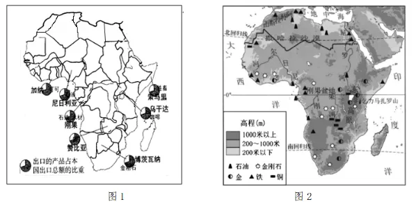 【鸣识优学家】中考地理·真题分类卷·认识大洲·亚洲·欧洲·非洲(九) 第18张