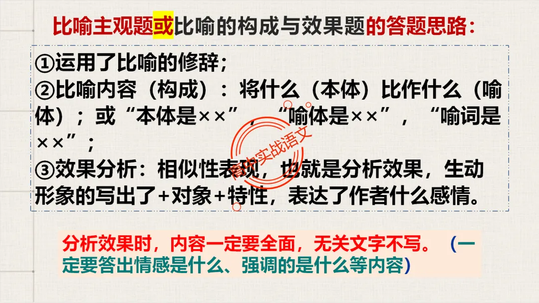 【2026第二次八省联考+真题】修辞手法(200+页)全解全析,知己知彼,百战不殆! 第46张