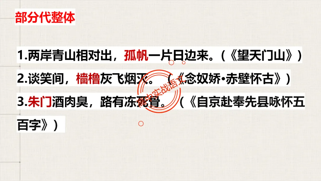 【2026第二次八省联考+真题】修辞手法(200+页)全解全析,知己知彼,百战不殆! 第83张