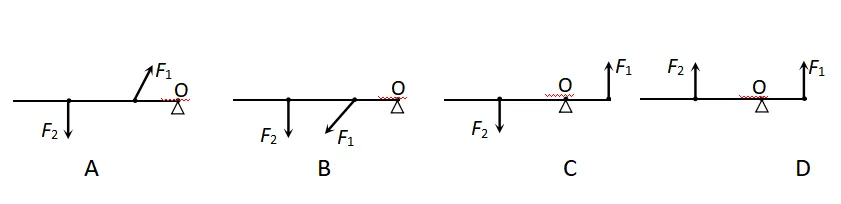 中考科学(浙江)二轮复习冲刺练(1)——杠杆题冲刺 第4张