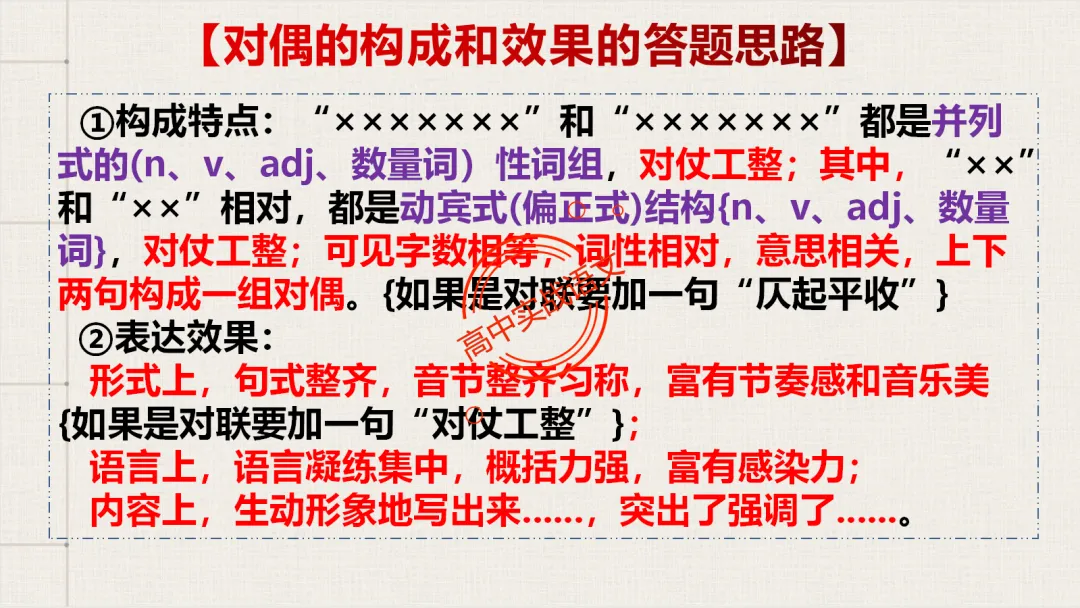 【2026第二次八省联考+真题】修辞手法(200+页)全解全析,知己知彼,百战不殆! 第122张