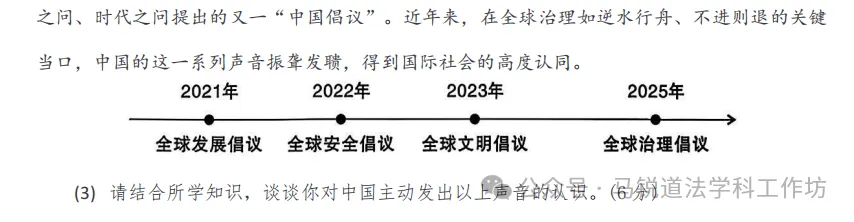 中考备考 | 2026陕西省中考初中学业水平考试道德与法治试卷示例(附答案) 第8张