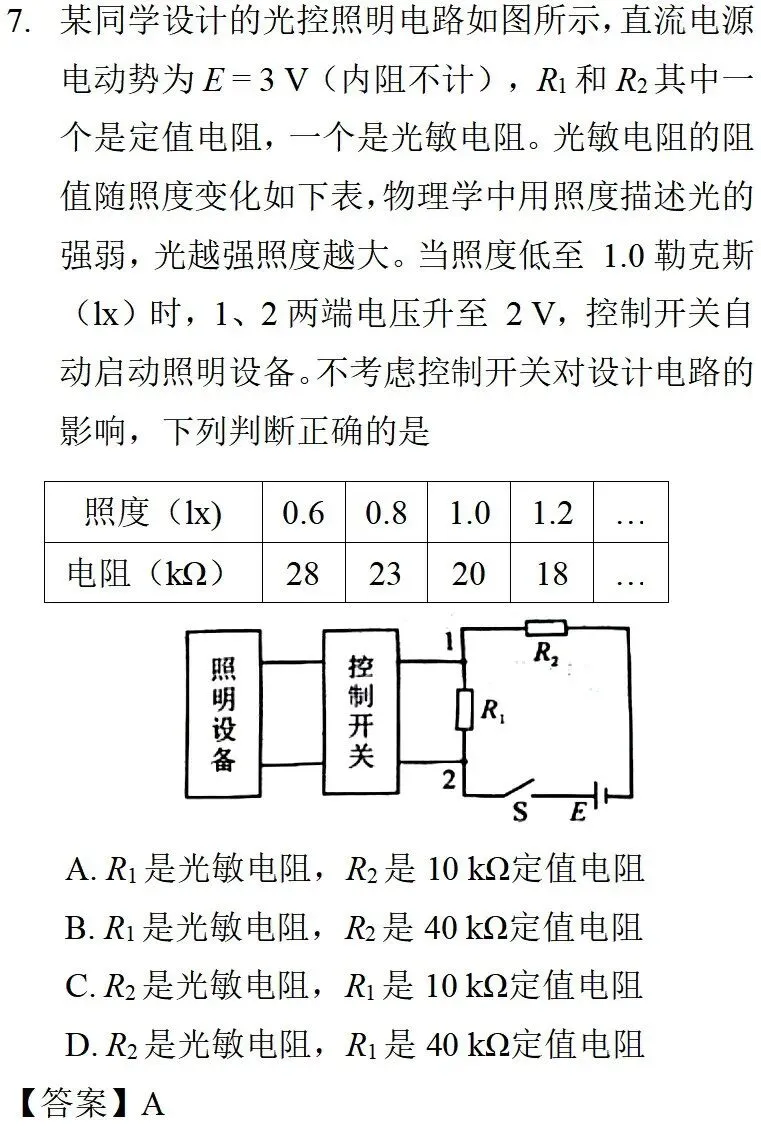 2025年海南高考物理真题详细解析 第13张