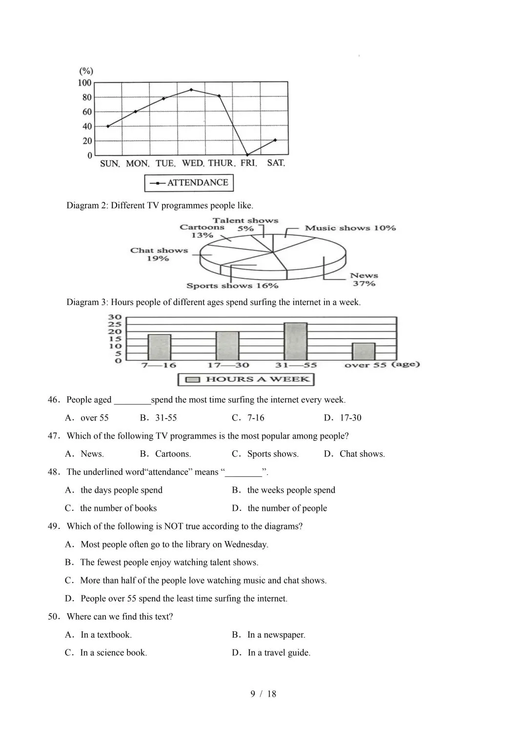 26年春新版八下英语期中模拟试卷01完整版含答案,电子版可打印! 第23张