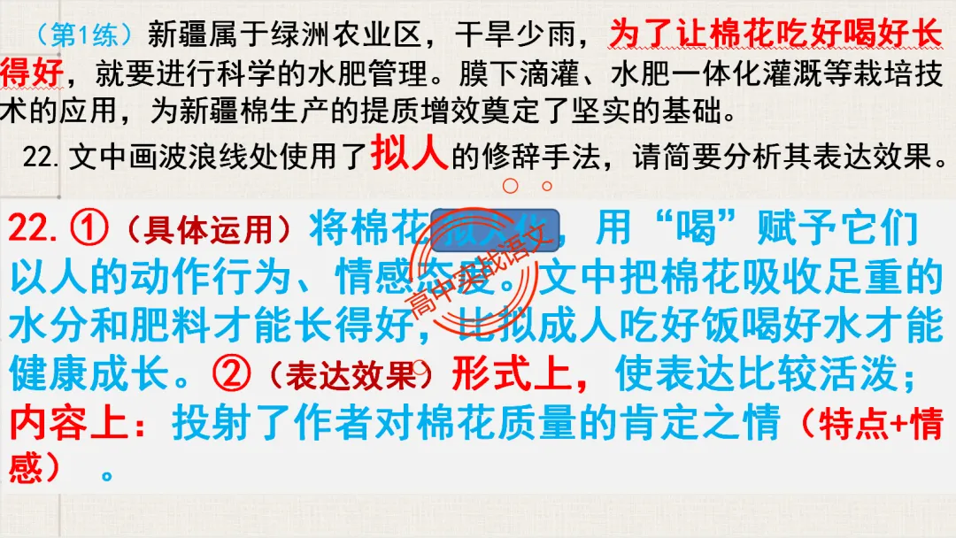 【2026第二次八省联考+真题】修辞手法(200+页)全解全析,知己知彼,百战不殆! 第161张