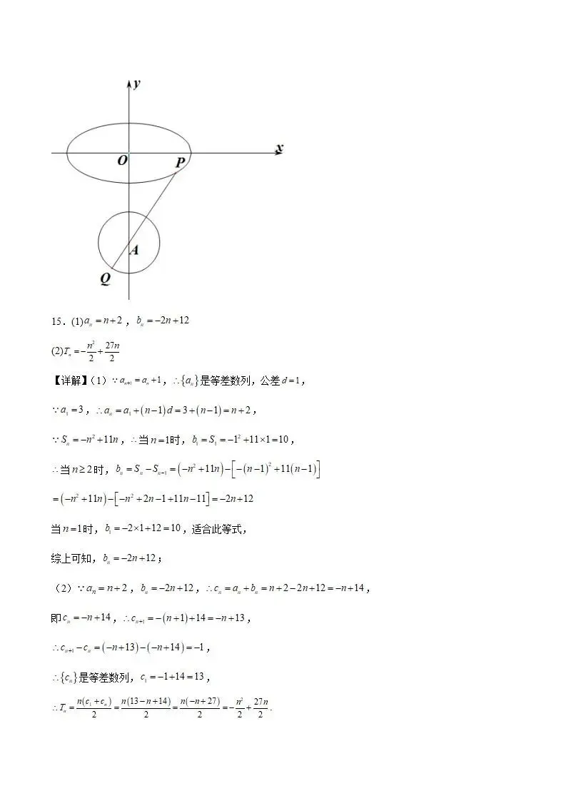 《高中试卷》四川省攀枝花市2025-2026学年高二上学期期末教学质量监测数学(含答案) 第17张