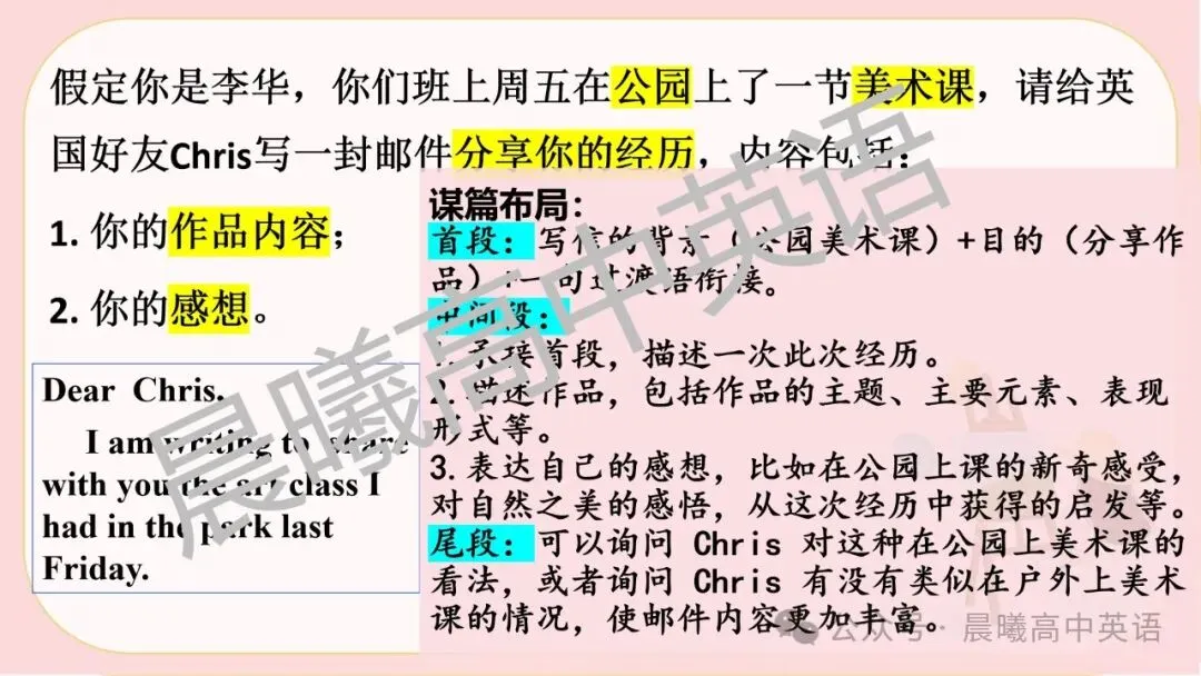 【高考真题系列】2024新高考1&2卷应用文:《公园美术课》 第6张
