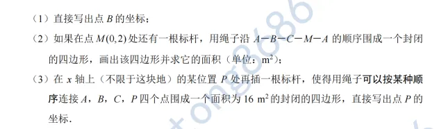 2025年北实丰初一(下)期中数学试卷 第8张