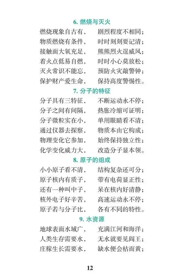 干货 | 中考化学满分必背知识点,初三生必须掌握! 第12张