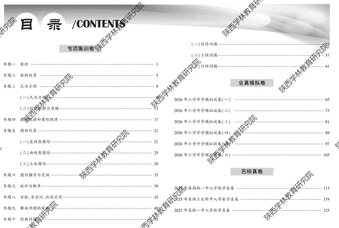 小学毕业升学丨专项训练+全真模拟+名校真题,全方位的总复习练考~~ 第8张