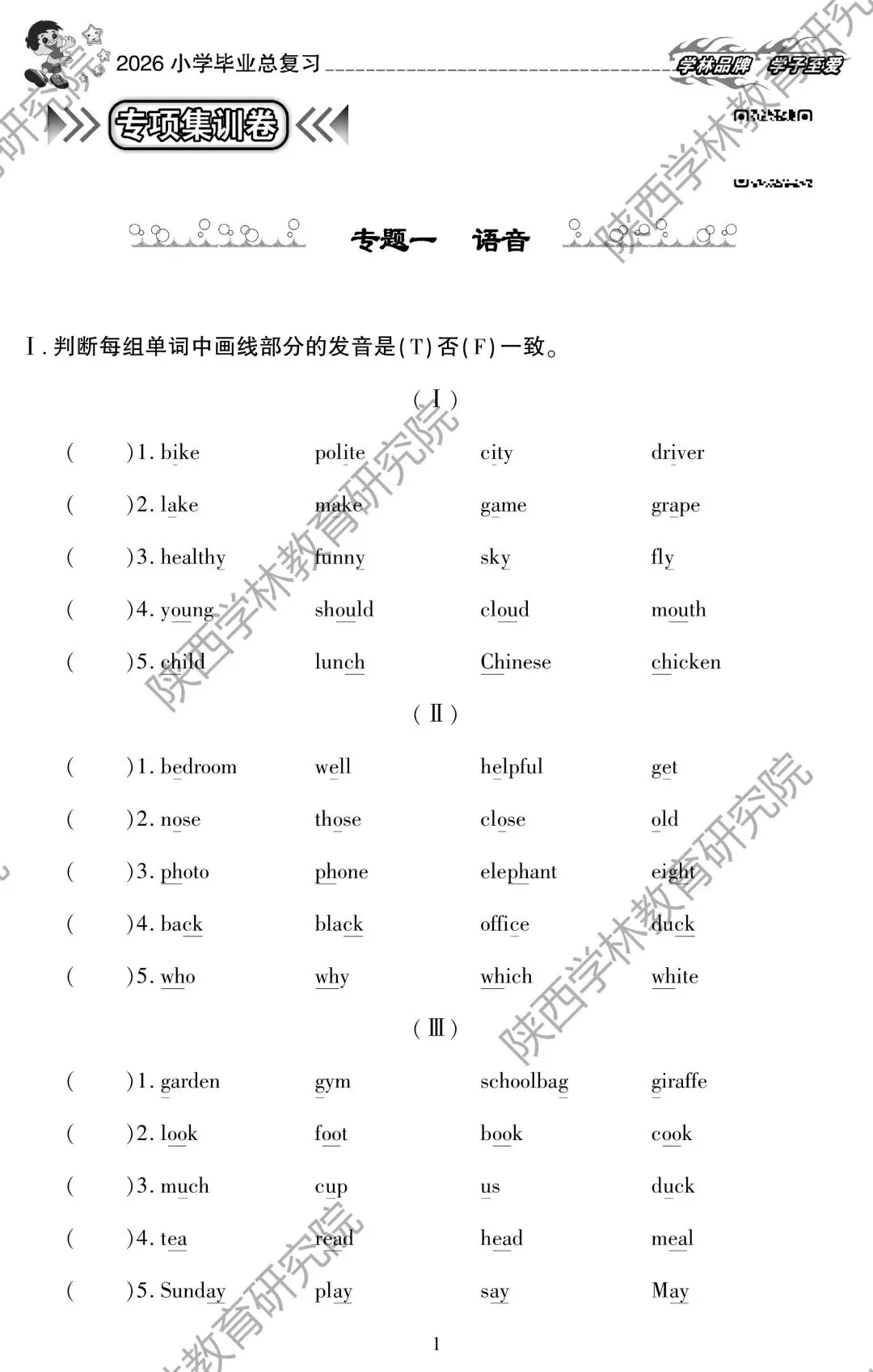 小学毕业升学丨专项训练+全真模拟+名校真题,全方位的总复习练考~~ 第15张