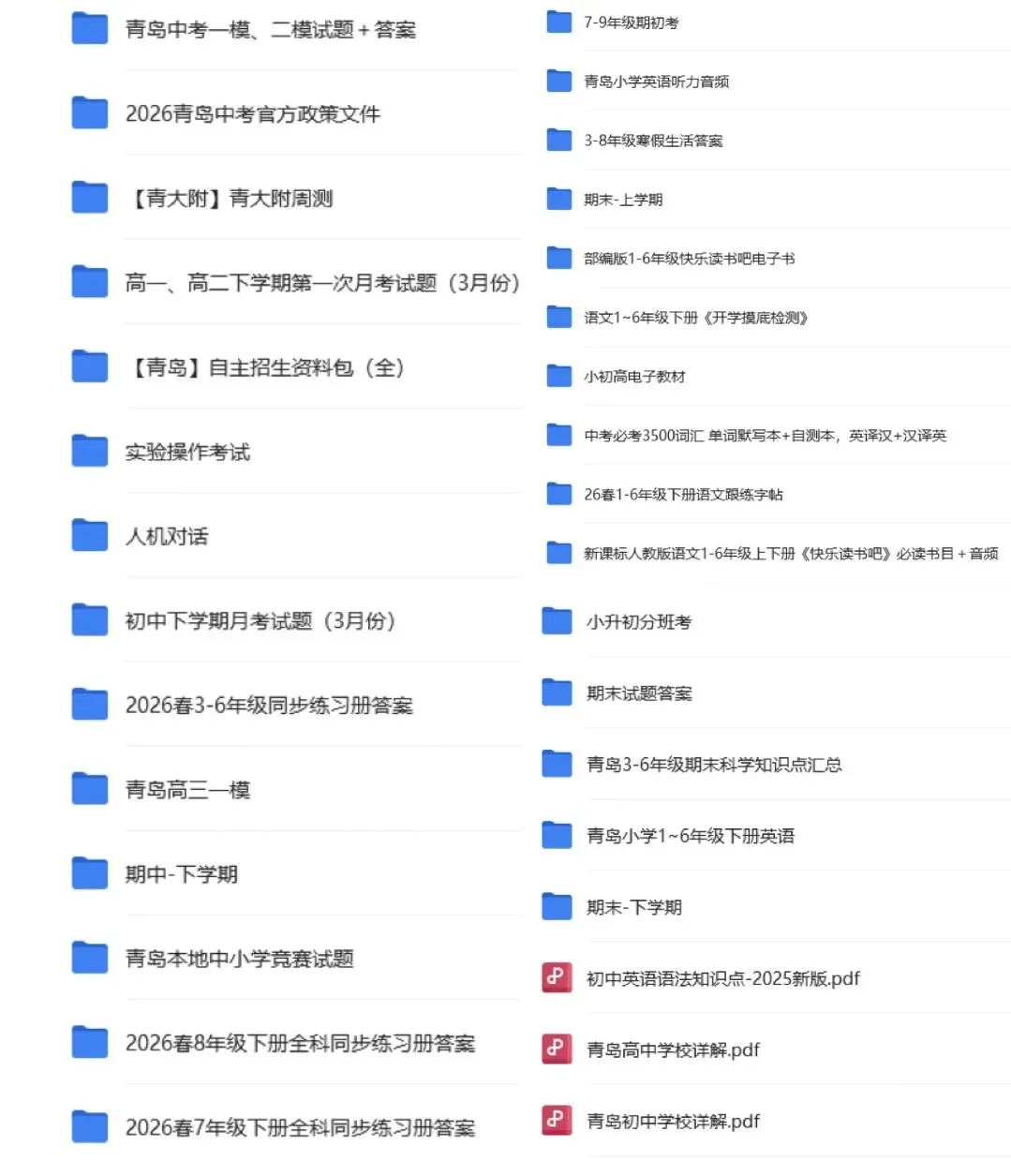 2026年青岛中考一模市南、市北、崂山划线(附2026年各区一模真题) 第10张
