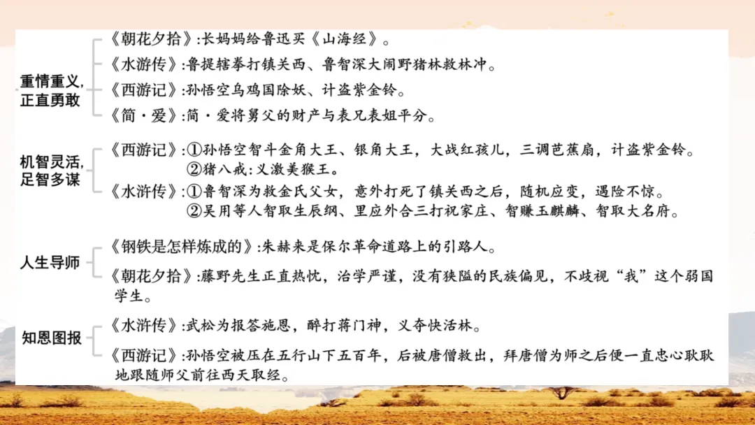 中考名著常考知识勾连整合这样讲,效果超好 第6张