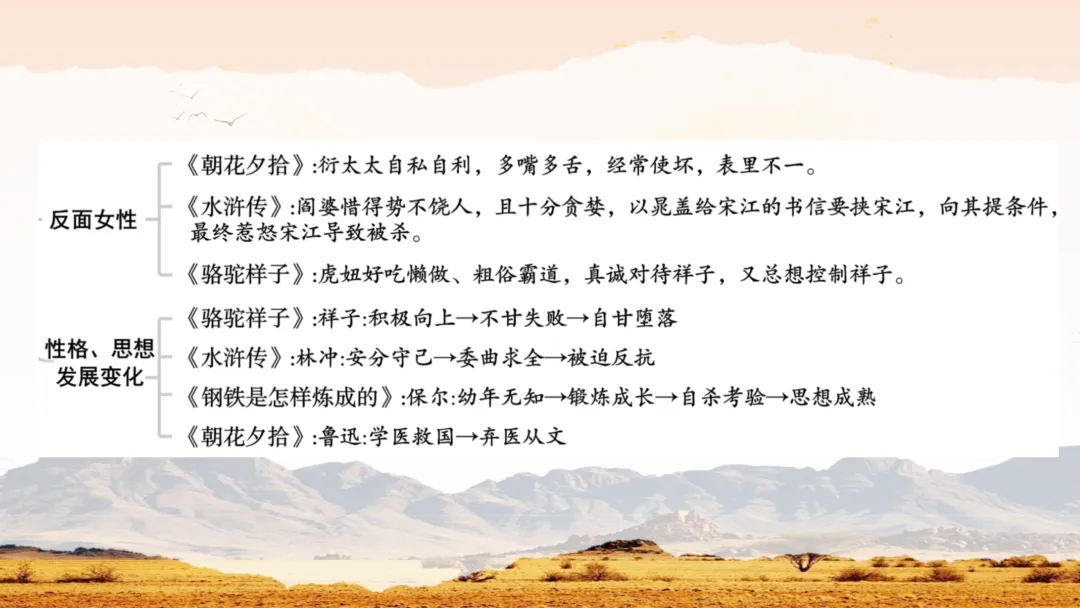 中考名著常考知识勾连整合这样讲,效果超好 第8张