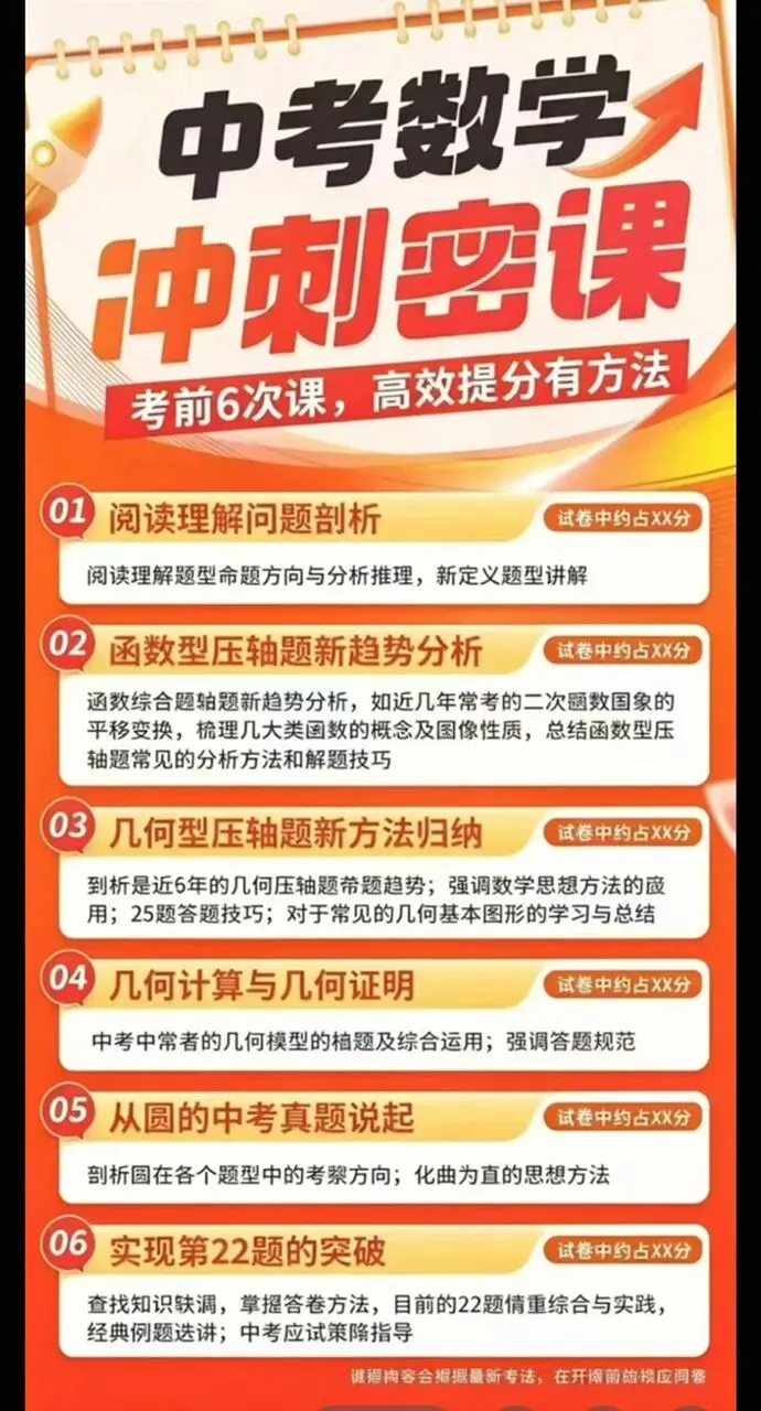 上海2026届中考押题预测密课 第3张