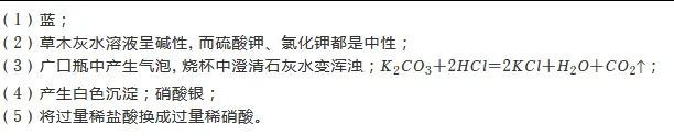 中考化学 | 2026河北省名校中考学业水平模拟解密二含答案 第18张