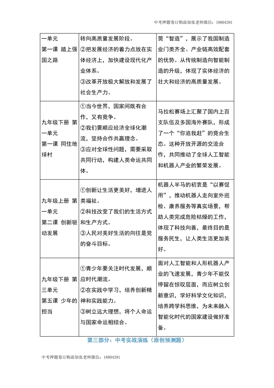 2026年中考道德与法治时事热点预测——2026人形机器人半程马拉松 第3张