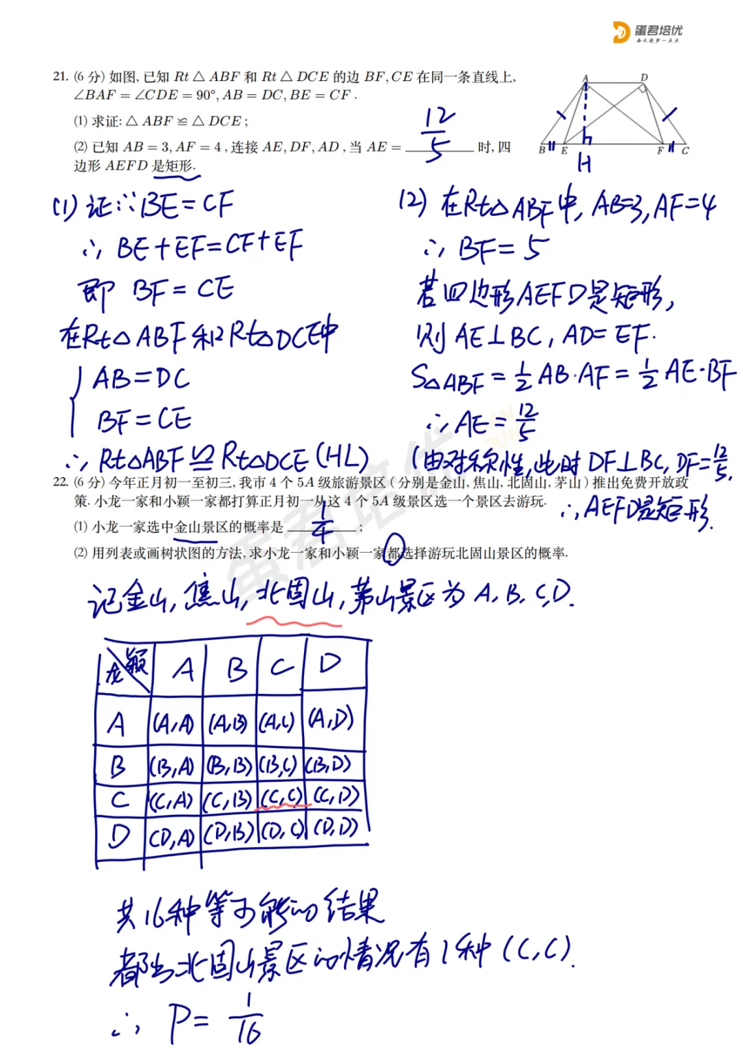 镇江 | 2024年镇江一模数学试卷解析 第6张