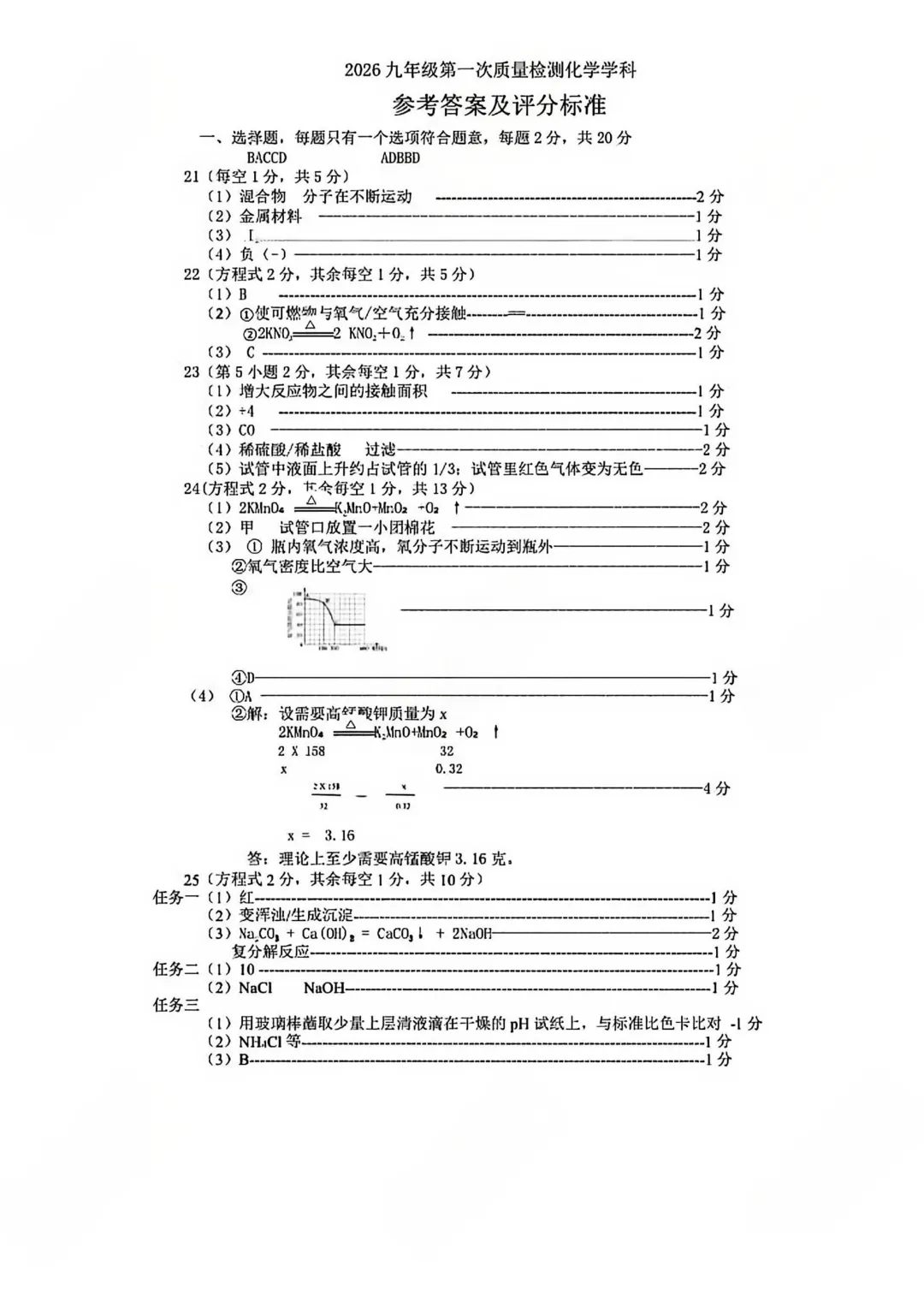 2026年徐州铜山区中考一模试卷+参考答案 第12张