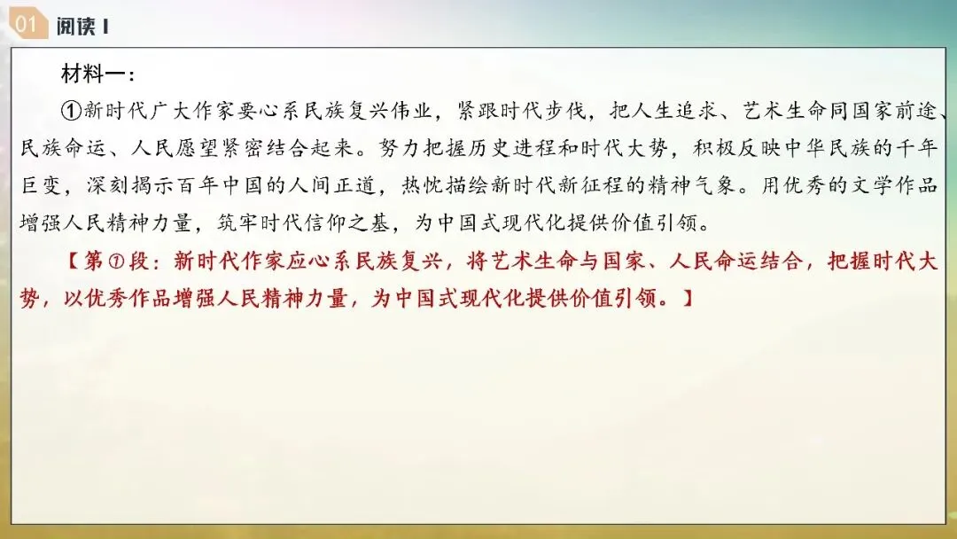 山东济南市2026届高三第二次模拟考试语文试题+评讲课件 第4张
