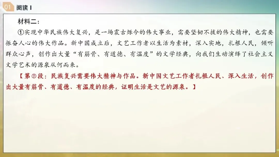 山东济南市2026届高三第二次模拟考试语文试题+评讲课件 第8张