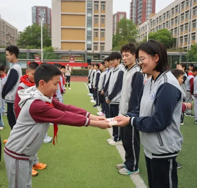 童心送祝福 温暖助中考——丹阳市实验学校举行中考助力主题活动 第12张