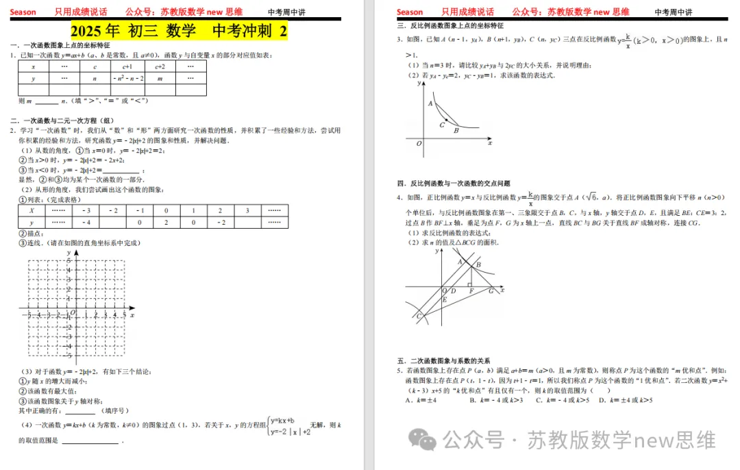 5.7开始—2026中考冲刺线上讲题(数学物理) 第7张