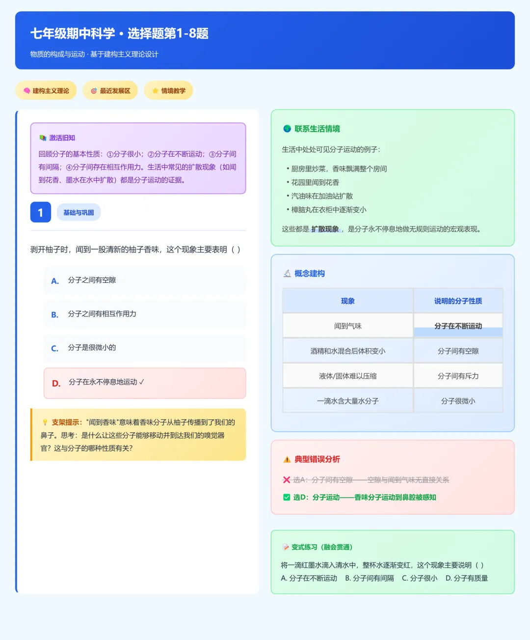 临浦片七年级期中考试科学试卷分析 第12张