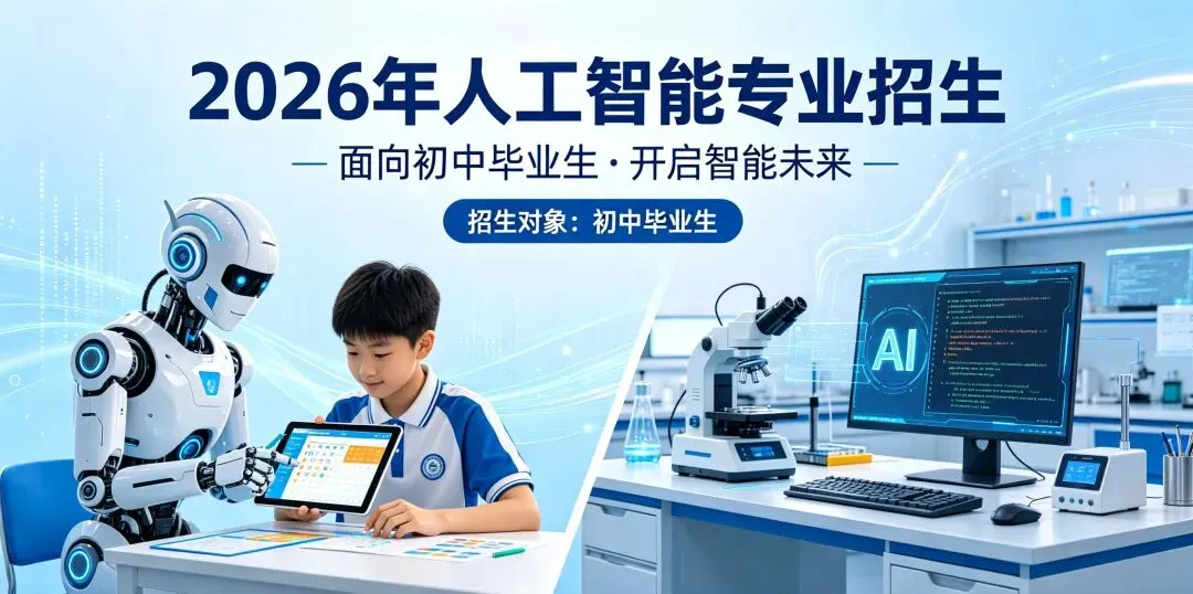 2026兰州中考择校新风口!兰石技校宇树科技 全新人工智能专业重磅招生仅45人 第1张