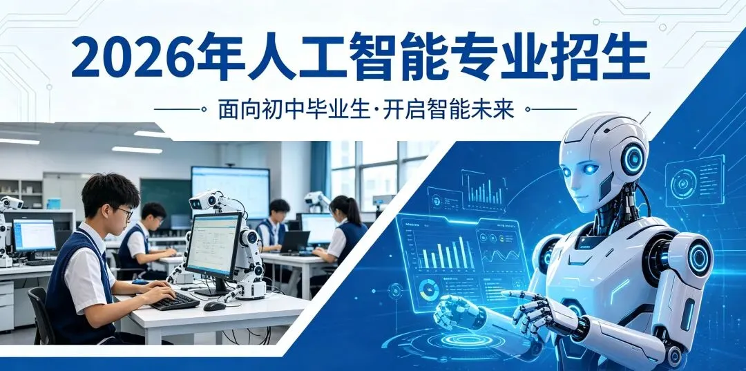 2026兰州中考择校新风口!兰石技校宇树科技 全新人工智能专业重磅招生仅45人 第3张