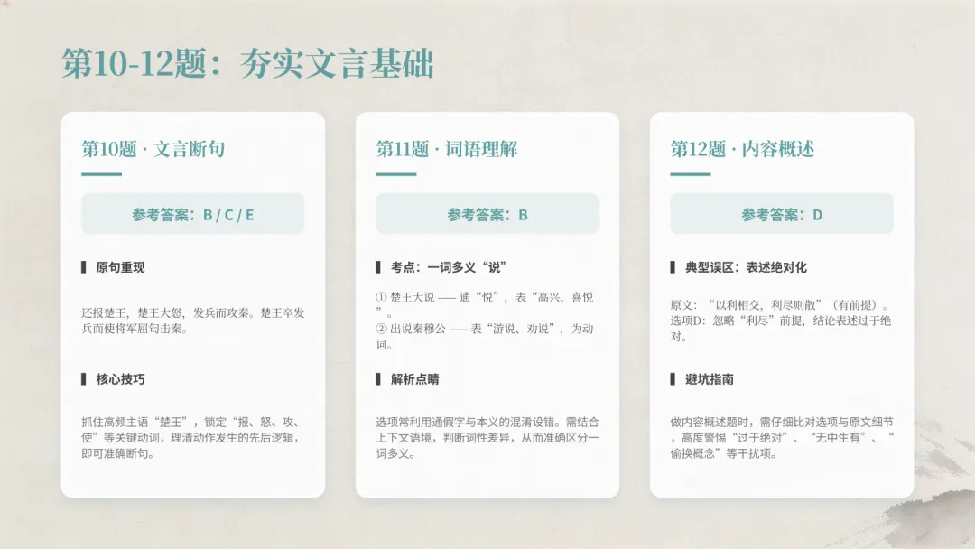 2026 年春季高一年级期中考试语文试卷 第20张