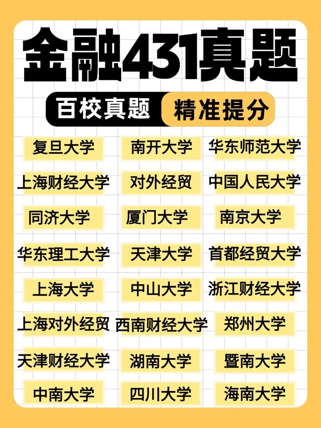 别再瞎找了!金融431百校真题大合集,直接领! 第5张