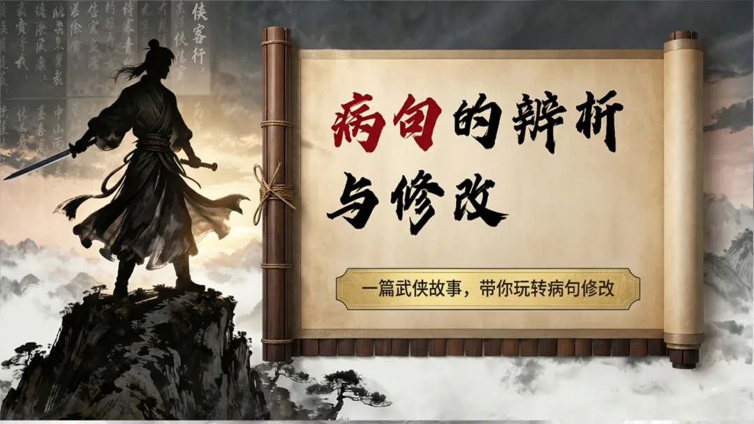 中考病句辨析与修改这样讲太赞了 第1张