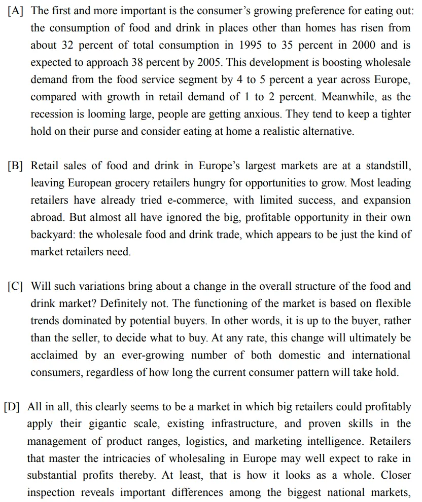 考研英语一2010年新题型(阅读B)真题及词汇 第1张