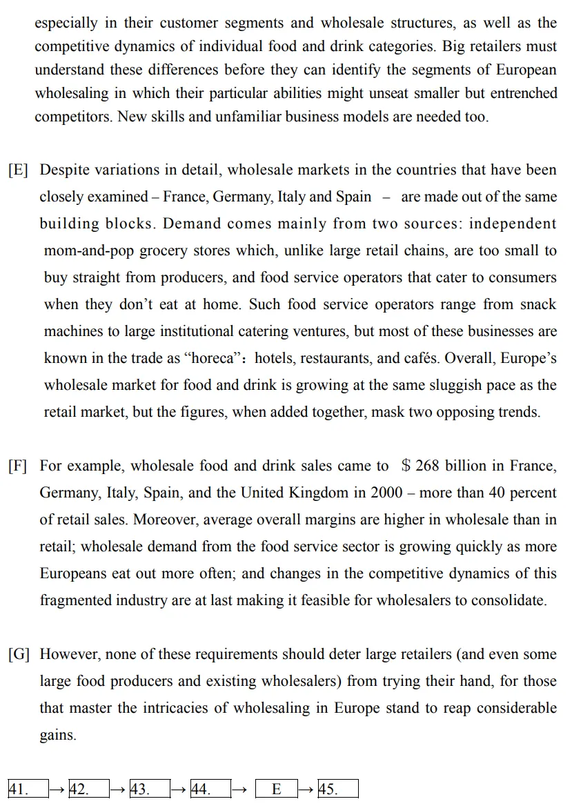 考研英语一2010年新题型(阅读B)真题及词汇 第2张