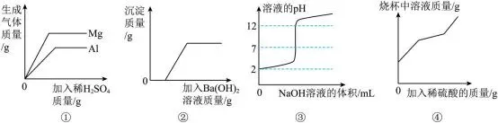 中考化学坐标曲线题全解析:类型、技巧与真题训练 第15张