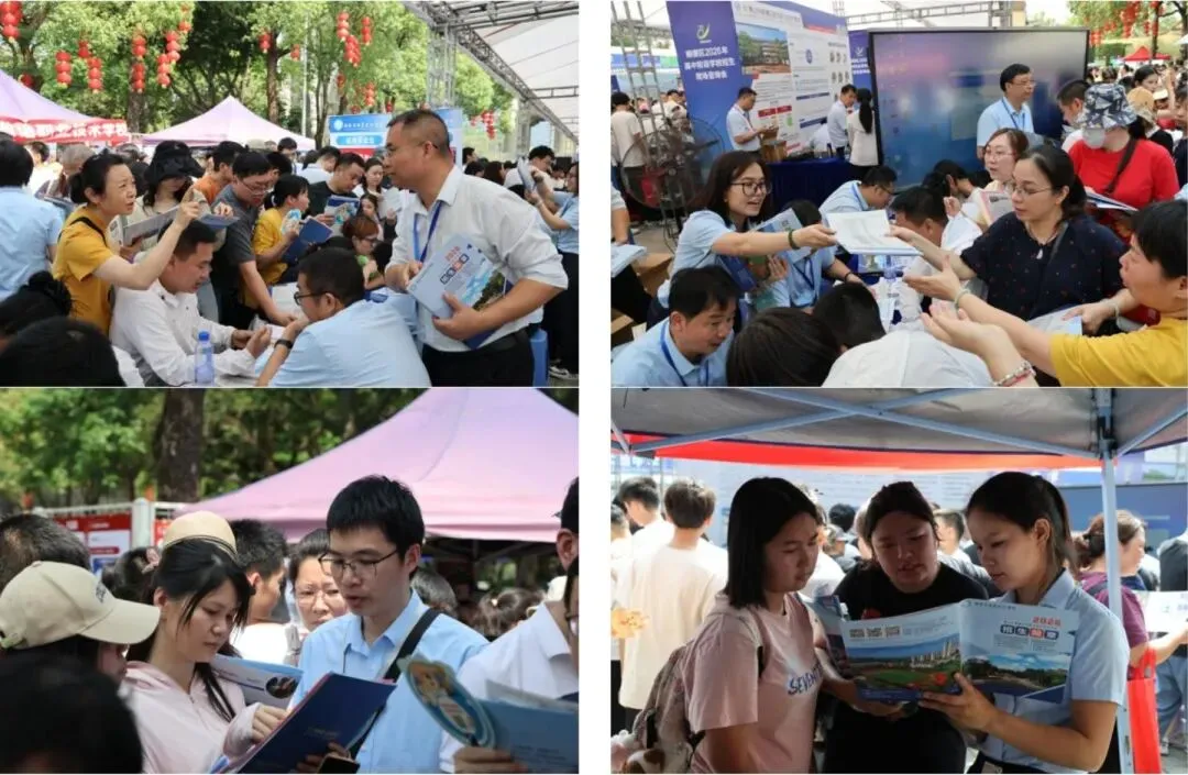 中考咨询会C05展位人气高涨,郑敬诒职校实力“圈粉”无数 第4张