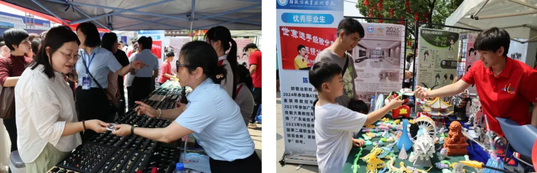 中考咨询会C05展位人气高涨,郑敬诒职校实力“圈粉”无数 第6张