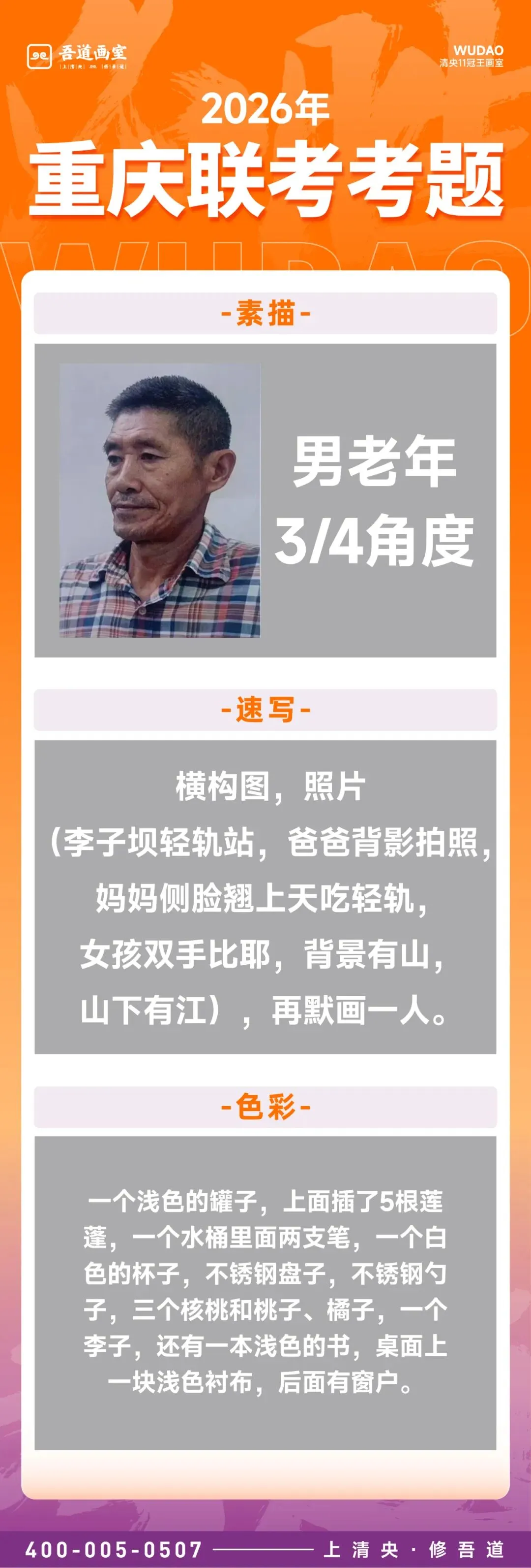 2026届各省美术统考真题 & 范画全汇总 第4张